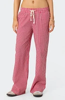 Edikted Taya Gingham Pants