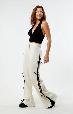 WEWOREWHAT Tie Slit Pants