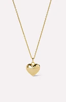 Ana Luisa Lev Small Gold Heart Necklace