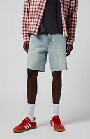 PacSun Light Indigo Cutoff Denim Shorts