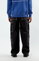 True Religion Big T Baggy Cargo Pants