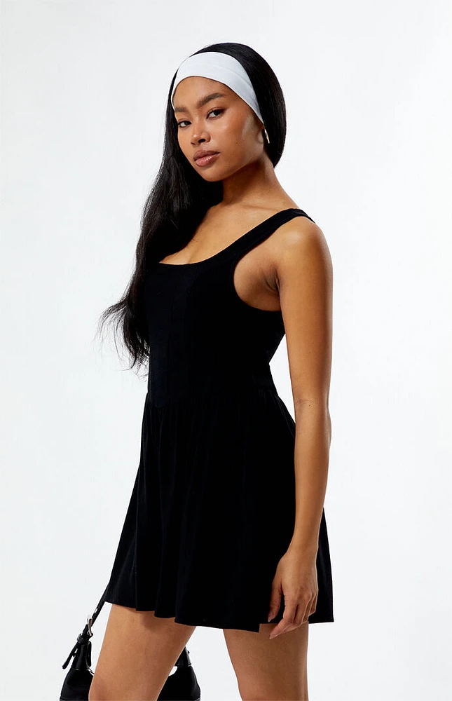 LA Hearts Linen Romper
