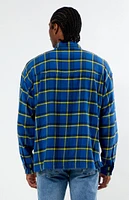 Wrangler x PacSun Long Sleeve Classic Flannel Shirt