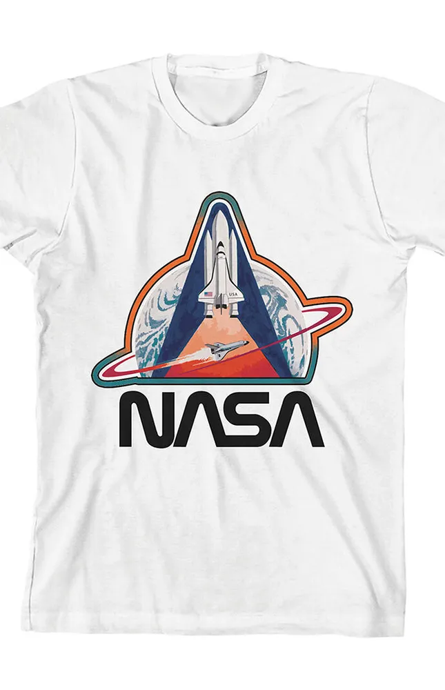 Kids NASA Space Shuttle Flight T-Shirt