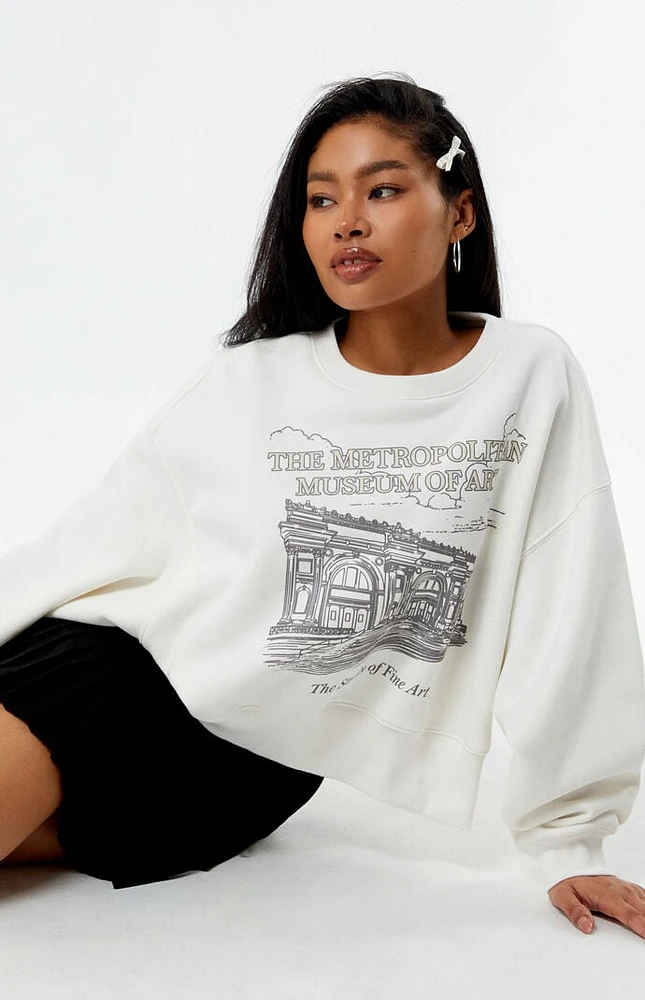 The Met x PacSun Fine Art Sketch Crew Neck Sweatshirt