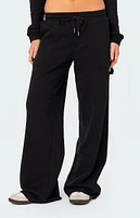 Edikted Annalise Straight Leg Sweatpants