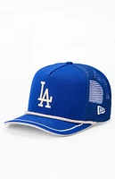 New Era LA Dodgers Rope Trucker Hat