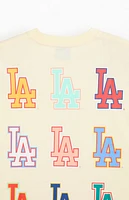 New Era LA Dodgers Multi Logo T-Shirt