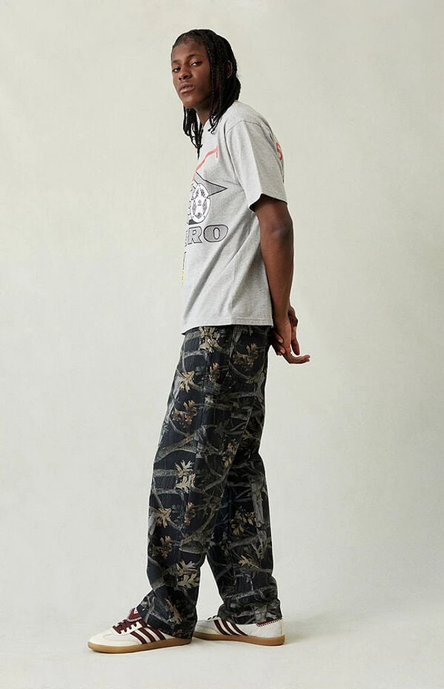 Pacsun Dylan Baggy Jeans Carpenter Tree Camo