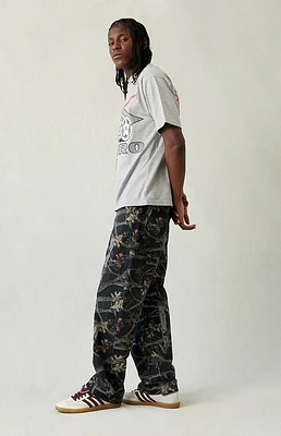 Pacsun Dylan Tree Camo Carpenter Baggy Jeans