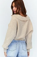 Princess Polly Tiara Cropped Sweater