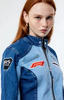 Formula 1 x PacSun Denim Moto Jacket