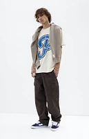 PacSun Brody Brown Cotton Cargo Pants