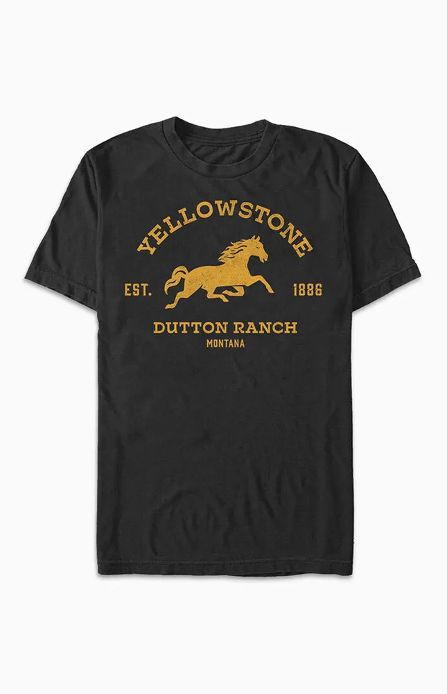 Yellowstone Dutton Ranch Badge T-Shirt