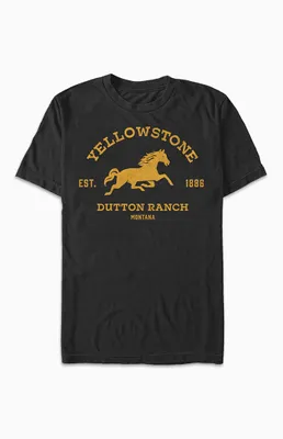 Yellowstone Dutton Ranch Badge T-Shirt