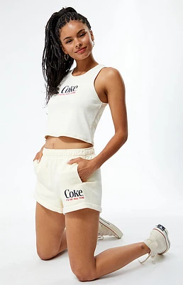 Coca-Cola By PacSun Real Thing Rolled Sweat Shorts