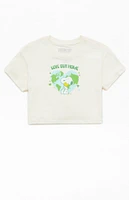 Kids Peanuts Snoopy Cropped T-Shirt