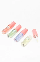 CELAVI 4 Pack Lucious Lip Oil Set