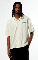 PacSun Vibes & Voyage Embroidered Oversized Resort Camp Shirt