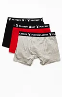 Playboy By PacSun 3-Pack Boxer Briefs