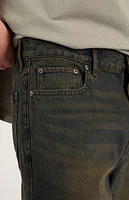Pacsun Dylan Tinted Baggy Jeans Dark Indigo