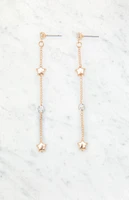 LA Hearts Delicate Star Drop Earrings