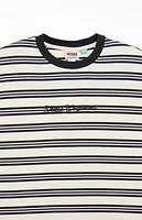 GUESS Originals Horizontal Black Striped T-Shirt