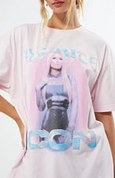 Paris Hilton Bubble Oversized T-Shirt