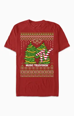 MTV Christmas Tree T-Shirt