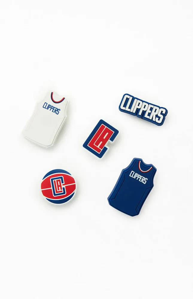 Crocs 5 Pack LA Clippers Jibbitz Charms