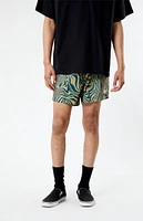 PacSun Warp 4.5" Swim Trunks