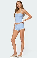 Edikted Olena Lacey Shorts