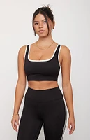 PAC 1980 WHISPER Active Logan Contrast Trim Sports Bra