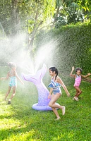 PoolCandy Mermaid Tail Inflatable Water Sprinkler