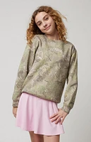 PacSun Kids Camo Crew Neck Sweatshirt