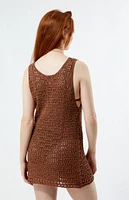 Rhythm Maddie Knit Scoop Neck Mini Dress