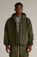 Fear of God Essentials Military Textured Nylon Hooded Jacket