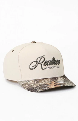Center Stage Realtree Camo Script Sport Club Snapback Hat