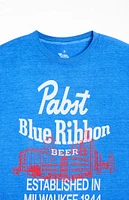 Ripple Junction Pabst Blue Ribbon Sketch T-Shirt