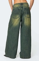 Edikted Shawn Washed Low Rise Jeans