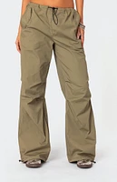 Edikted Fey Cargo Parachute Pants