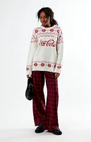 Coca Cola By PacSun Fair Isle Sweater