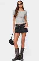 Edikted Becca Boat Neck Top