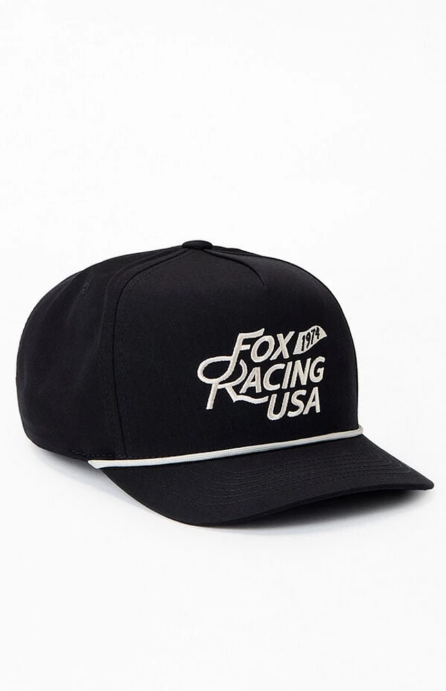 Fox Flag Rope Snapback Hat