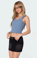 Edikted Jessa Ribbed Tank Top