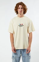 PacSun Los Angeles Flowers Oversized T-Shirt