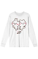 Mimi & Neko Rabbit White Long Sleeve T-Shirt