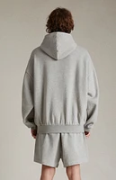 Fear of God Essentials Dark Heather Oatmeal Hoodie