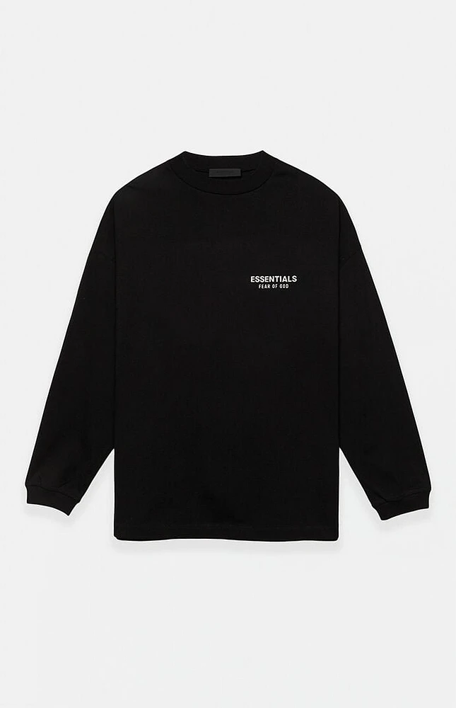 Fear of God Essentials Black Long Sleeve T-Shirt