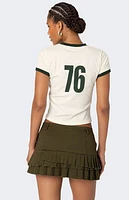 Edikted Kyoto Contrast T-Shirt